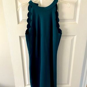 Never worn (no tags). Deep green dress.